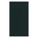Paper Linen Solid Guest Towel Napkins in Black - 12 Per Package