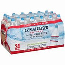 Crystal Geyser Natural Spring Water Sports Cap (24 pack(