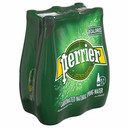 Perrier Carbonated Mineral Water 1 Liter (6 Bottles)