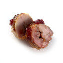 Grilled Capons with Cranberry Sauce