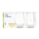 Clear Stemless Goblets 16 oz. | 6 Pack