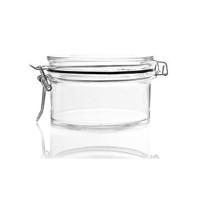 MiniWare 10 oz Flat Mason Jar 4″ x 2.5″