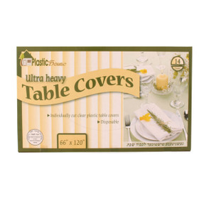 Clear Ultra Heavy Duty Tablecloths 66×120 – 14ct