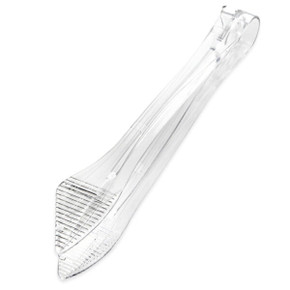 Clear Serving Tongs (2 count)