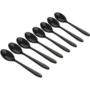 Black Mini Spoons (20 count)