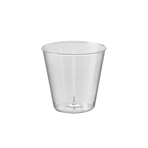 1 oz. Clear Plastic Shot Glasses