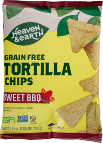 grain free sweet BBQ tortilla chips