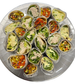 Vegetarian Wrap Platter