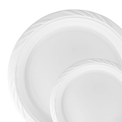 Dinner Collection White 7" Plates (100 count)