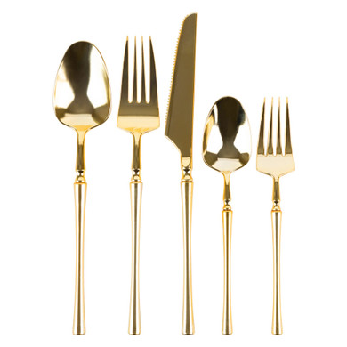 Infinity Flatware Gold Knives (20 Count)