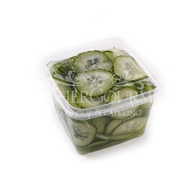 Low Fat Cucumber Salad (No Sugar)