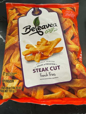 Beleaves Steak Cut French Fries