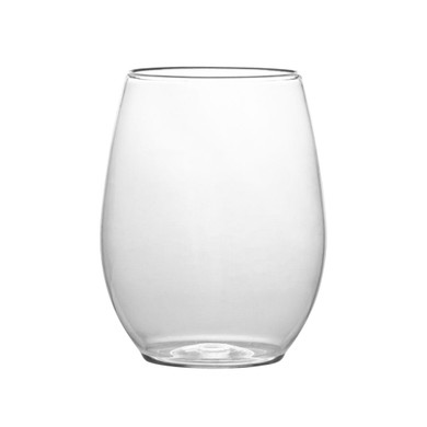 Clear Stemless Wine Goblets 12 oz. | 6 Pack