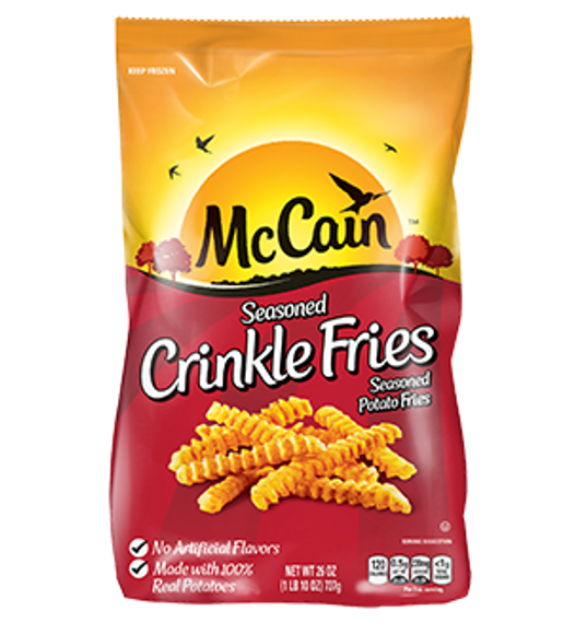 Seasoned Crinkle Fries