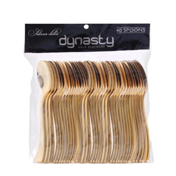 Dynasty Collection Gold Spoons (40 Count)