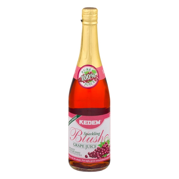 Sparkling Concord Blush Grape Juice