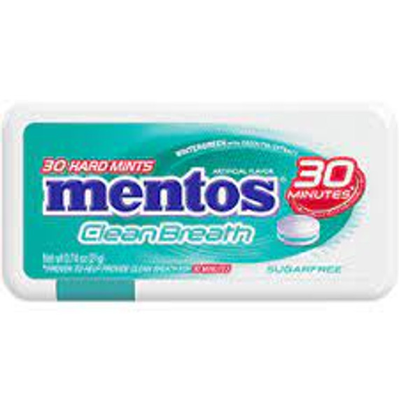 Mentos Clean BreathSpearmint Hard Mints