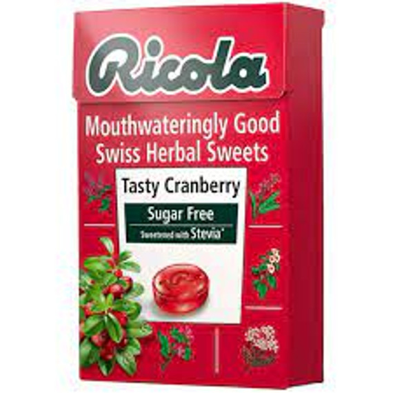 Ricola Refreshing Cranberry Candies