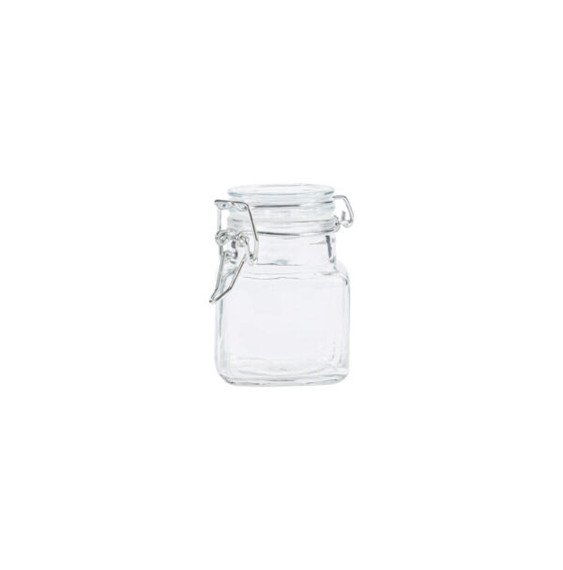 4OZ GLASS SQUARE MASON JARS