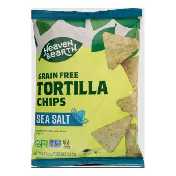 grain free sea salt tortilla chips