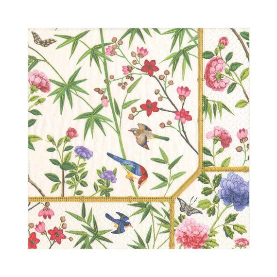 Chinese Wallpaper Lunch Napkin (20 count)