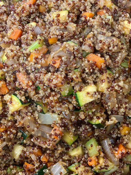 Quinoa with Sautéed Vegetables