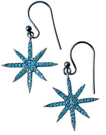 Written in the Stars Turquoise Earrings 