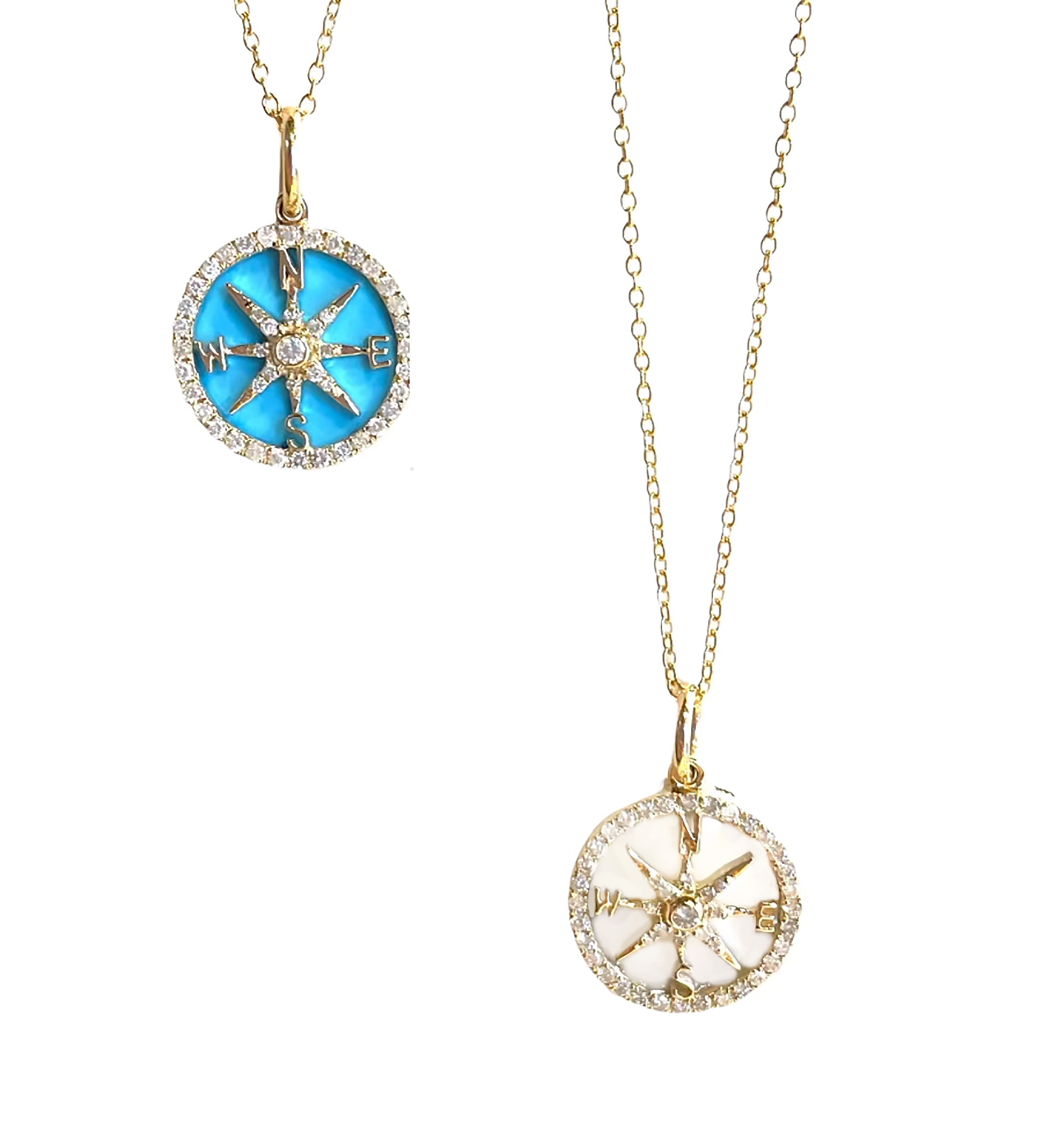 dior compass necklace