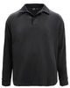 2466-VSF Men's Velour Fleece L/S Contrast Collar Polo