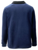 2466-VSF Men's Velour Fleece L/S Contrast Collar Polo
