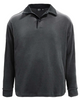 2466-VSF Men's Velour Fleece L/S Contrast Collar Polo