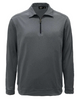  2401-DSJ Men's Double Sueded Jersey L/S 1/4 Zip Polo