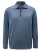  2401-DSJ Men's Double Sueded Jersey L/S 1/4 Zip Polo