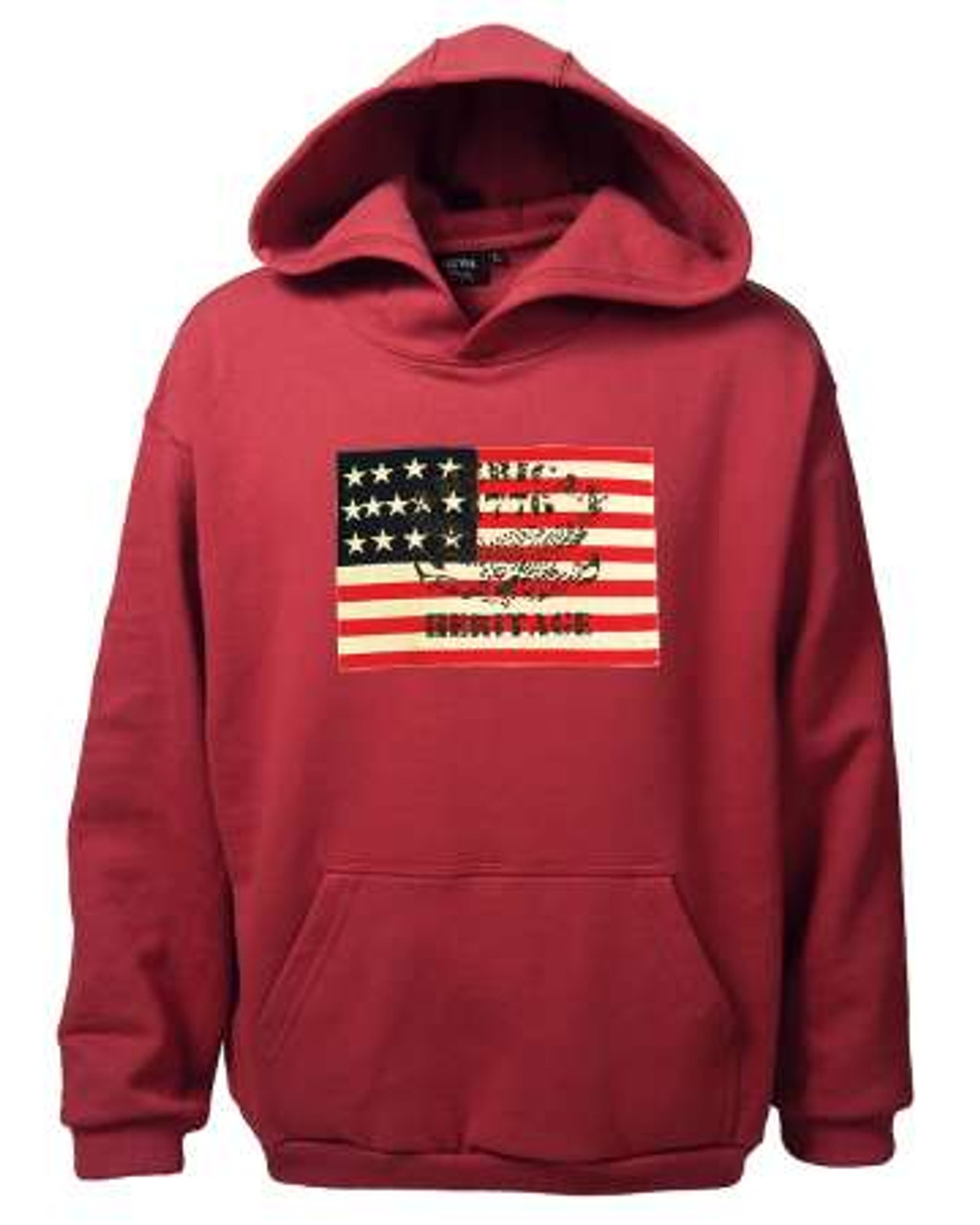 1736-CVC Men's Pullover Fleece Hoodie