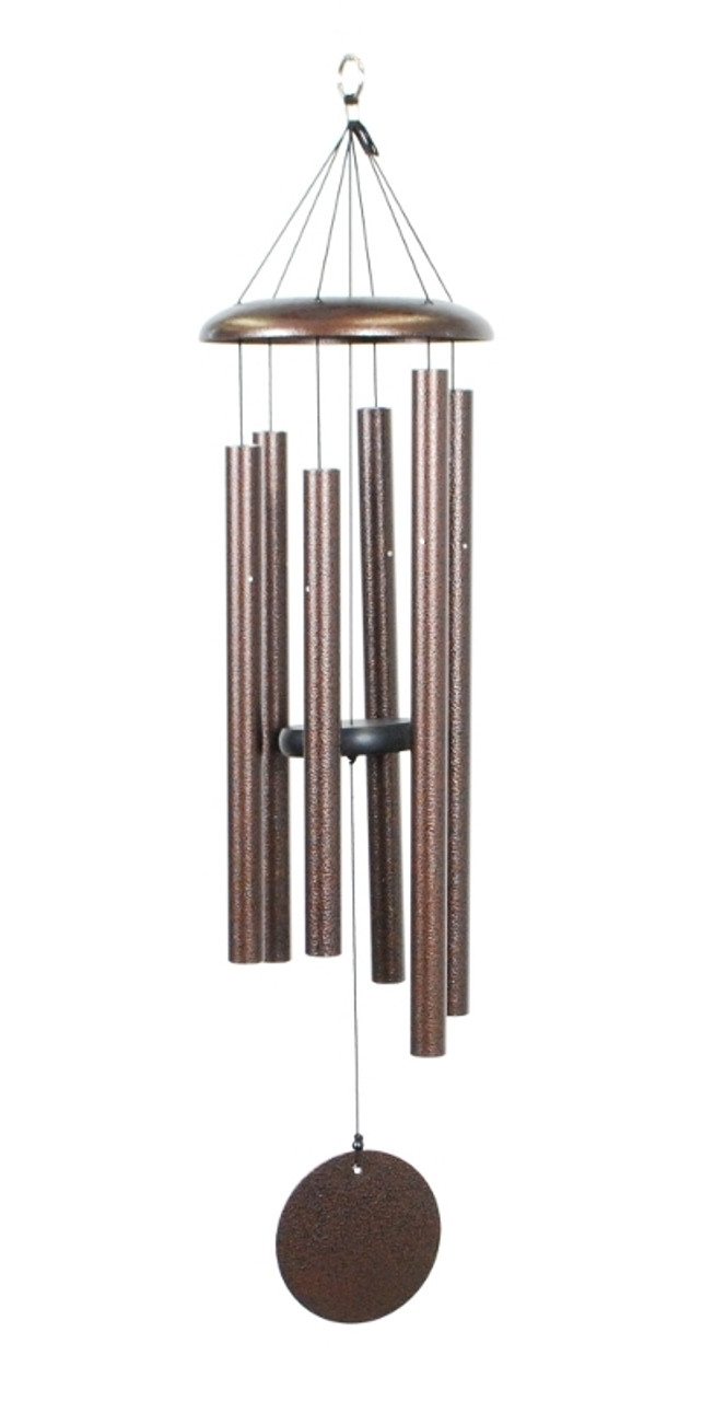 QMT Windchimes Corinthian Bells 36-inch Copper Vein Windchime 