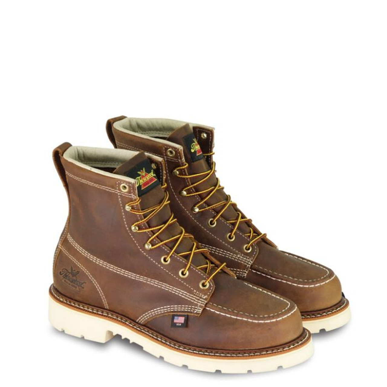 American Heritage – 6″ Trail Crazy Horse Safety Toe – Moc Toe MAXWear 90™ American Heritage – 6″ Trail Crazy Horse Safety Toe – Moc Toe MAXWear 90™