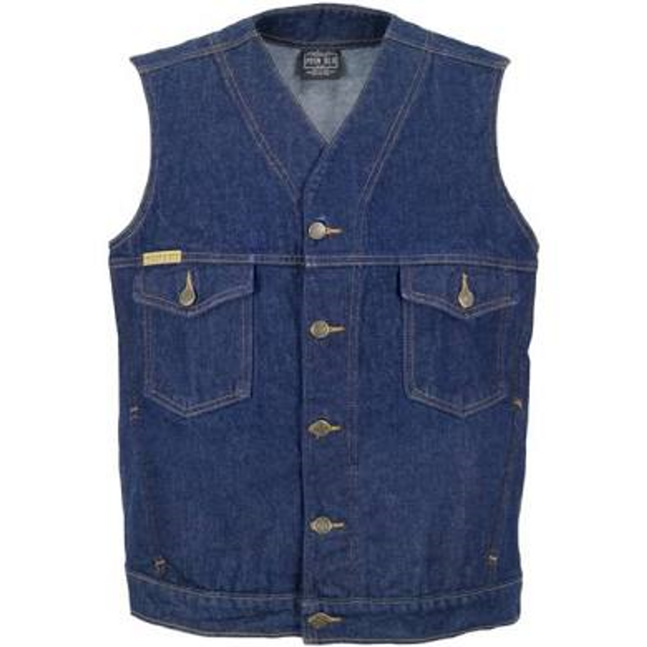 Western Vest Without Collar