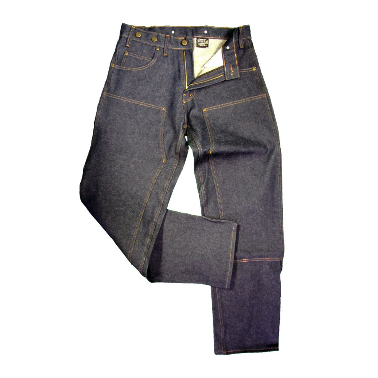 DOUBLE KNEE RIGID Work Jean with Suspender Buttons