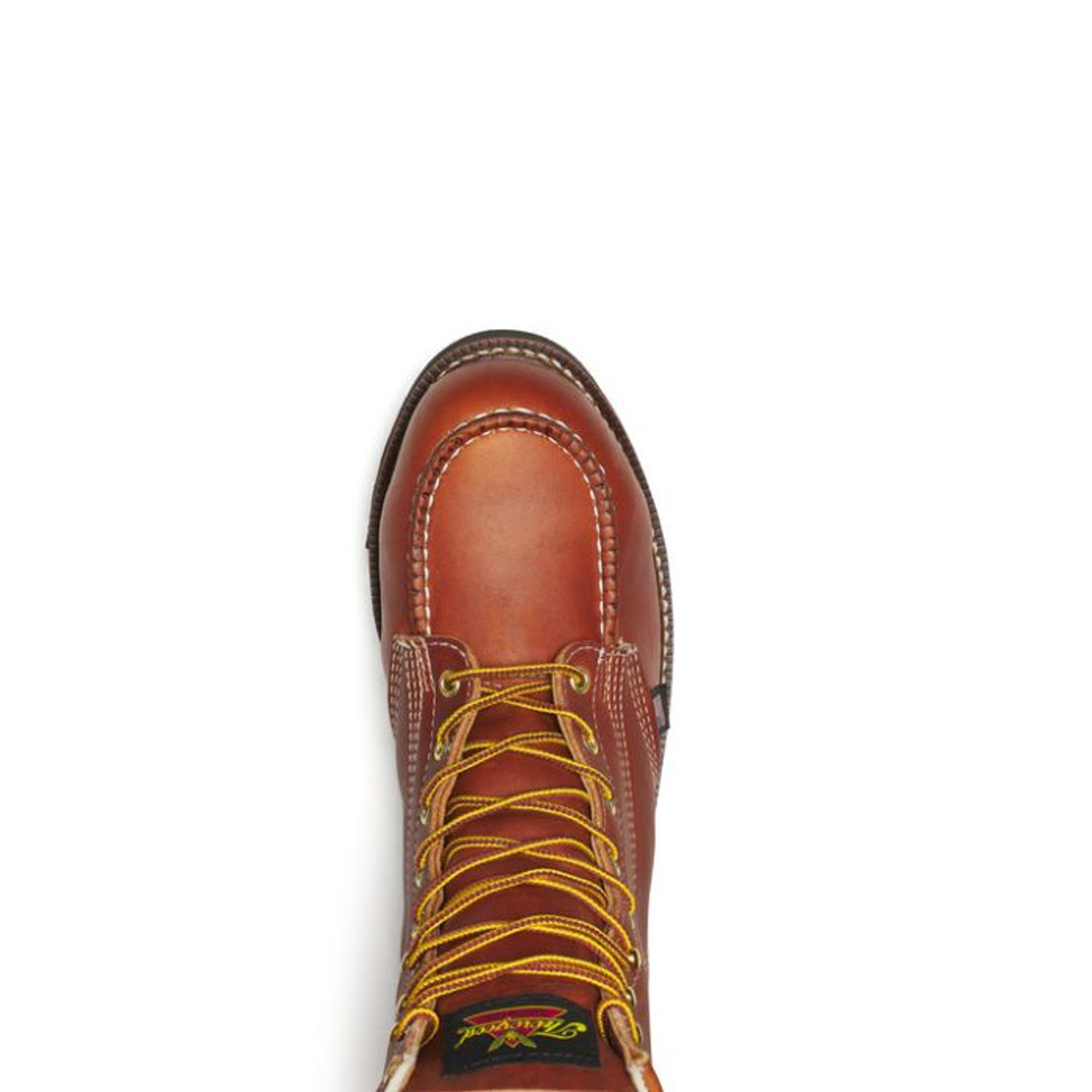 American Heritage – 8″ Tobacco Steel Moc Toe BLK Wedge American Heritage – 8″ Tobacco Steel Moc Toe BLK Wedge