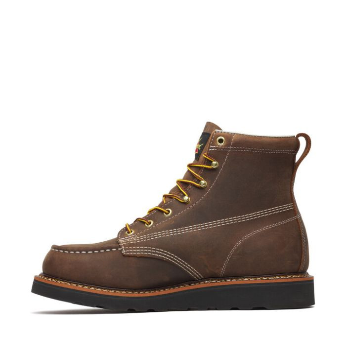 Traditional Weatherwear✖️ADAM ET ROPE 別注 American Heritage – 6″ Crazy Horse Black Heel Moc Toe – MAXWear Wedge™