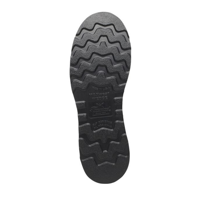 American Heritage – 6″ Crazy Horse Black Heel Moc Toe – MAXWear Wedge™