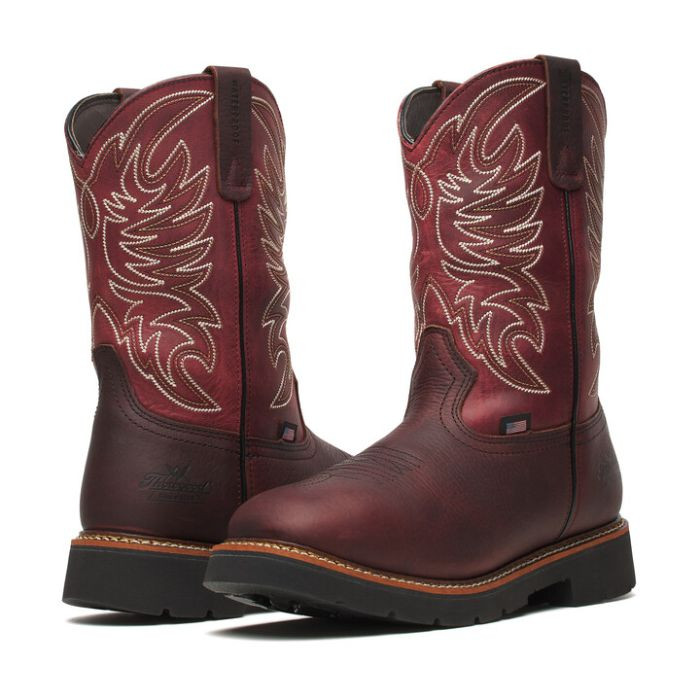 Western Work – Waterproof Chili/Crimson – 11″