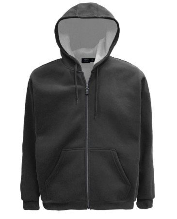 3748-CVC Unisex HEAVYWEIGHT Cotton Polyester Fleece Full Zip Hooded Sweatshirt