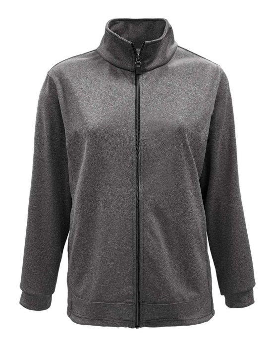  618-BDI Ladies' Bonded Interlock Full Zip Jacket