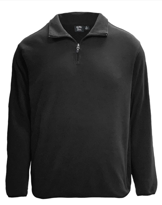 1755-VSF Men's Velour Fleece 1/4 Zip Pullover