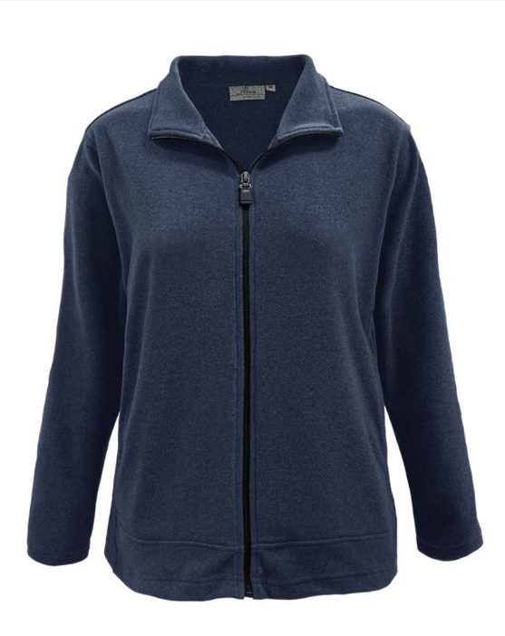646-VSF Ladies' Velour Fleece Full Zip Jacket Be the first to review t