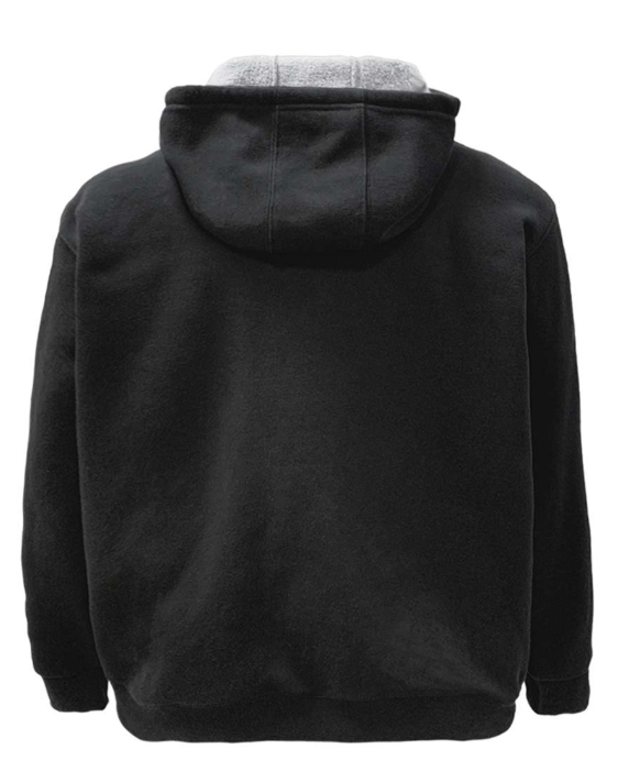 3722-CVC Unisex HEAVYWEIGHT Cotton Polyester Fleece Mock Neck 1/4 Zip Pullover Hoodie