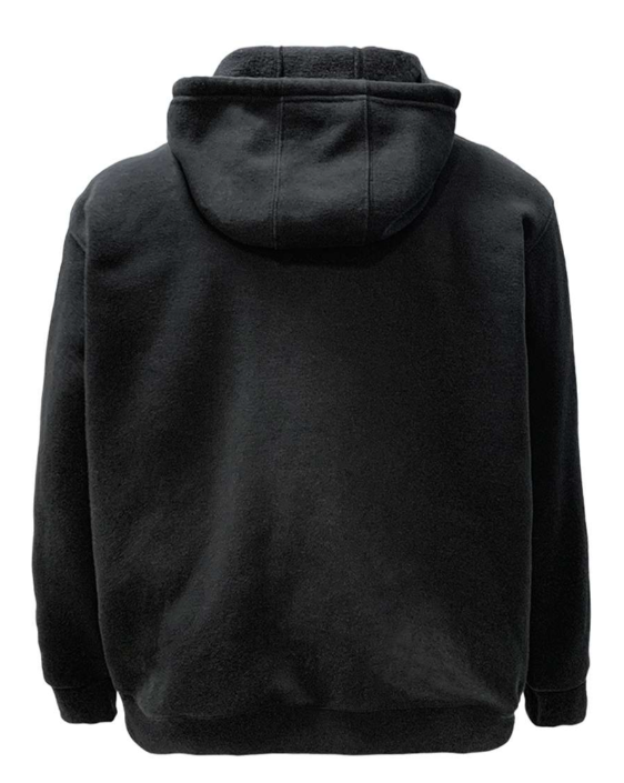 3722-CVC Unisex HEAVYWEIGHT Cotton Polyester Fleece Mock Neck 1/4 Zip Pullover Hoodie