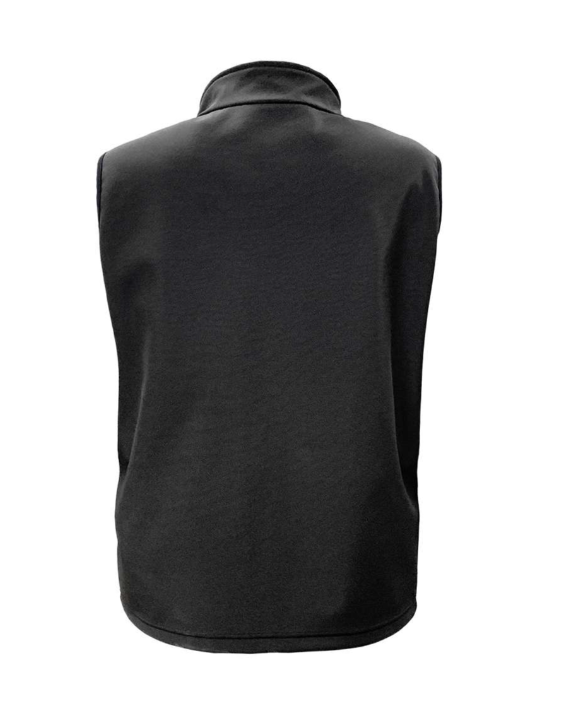 929-S3F Ladies' 3 Layers Soft Shell Full Zip Vest
