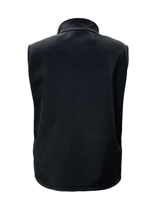 929-S3F Ladies' 3 Layers Soft Shell Full Zip Vest